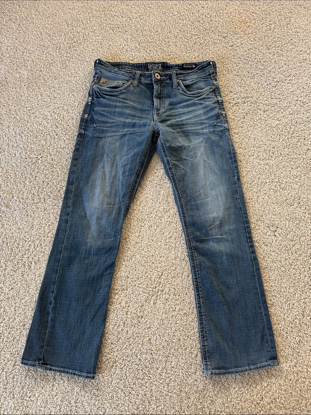 Men’s Salvage Mayhem bootcut jeans size 33x32